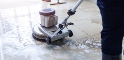 commercial floor cleaning